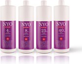 Faipa NYO Cream Peroxide - Professioneel oxidatiemiddel in anti-gele crème 1000 ml 8 VOL 2.4%