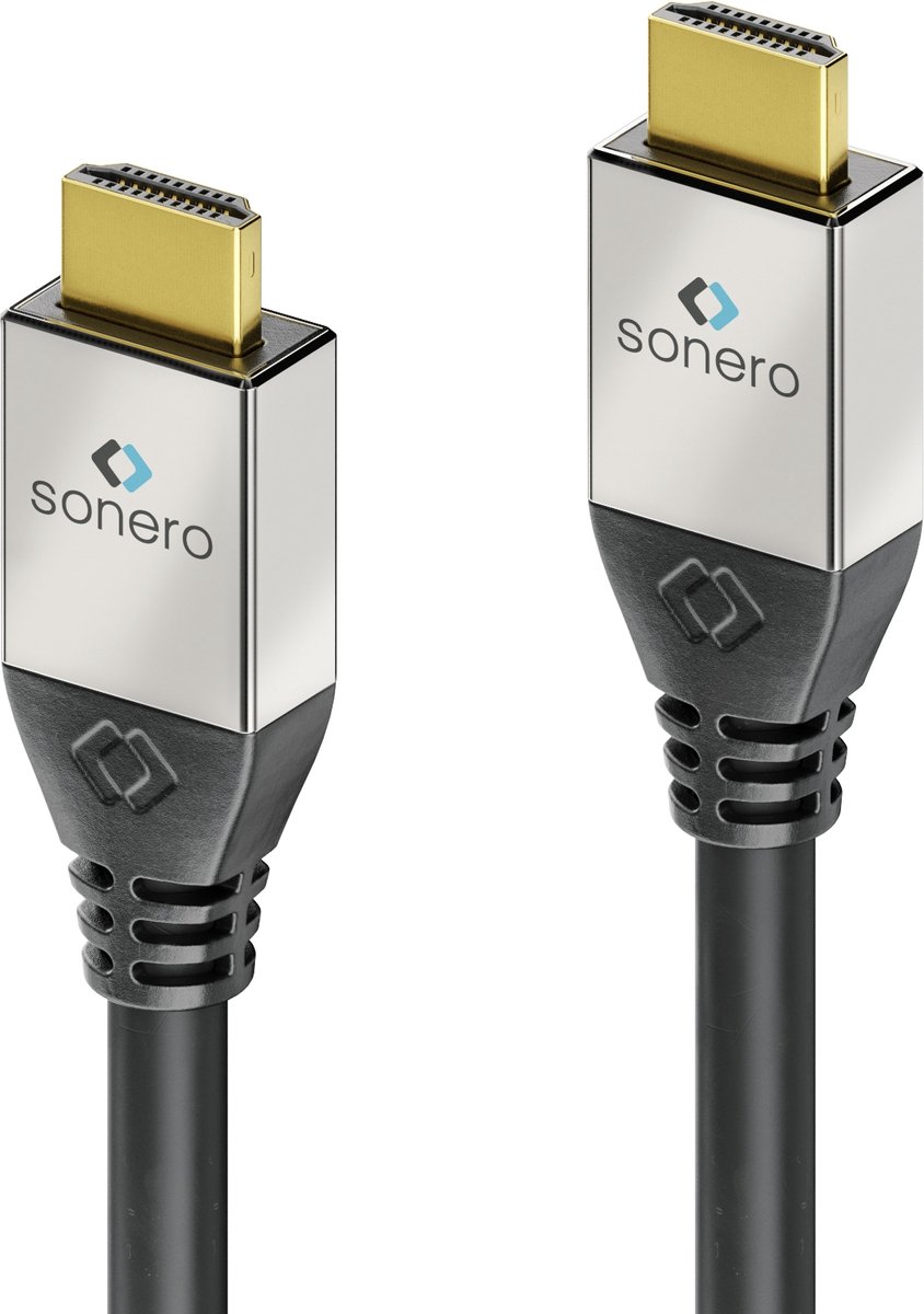 sonero S-HC000-075 HDMI kabel 7,5 m HDMI Type A (Standaard) Zwart