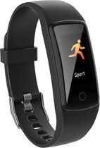 Umbro Smartwatch - Activity Tracker Bluetooth - Montre de sport avec podomètre et thermomètre - Zwart