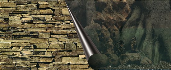 Ebi Foto Achterwand - Tree & Rock - 40 x 80cm