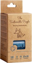 The Sustainable People - Recycled hondenpoepzak - 8x 15 zakken - 120 zakken