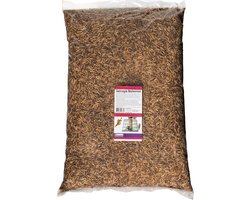 Voerwaarts - Meelwormen gedroogd - vogelvoer - kippenvoer - 5kg