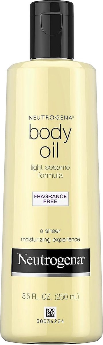 Neutrogena, Body Oil, Fragrance Free 250 ml -lichaamsmassageolie - gezonde glans - aftershower- en badolie,