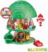 Klorofil Magische Speelboom – Interactief kinderspeelgoed – Speelgoed vanaf 1.5 jaar – Inclusief 2 dieren: Eliot de Vos & Ruby de Beer – 15-Delig – Kunststof