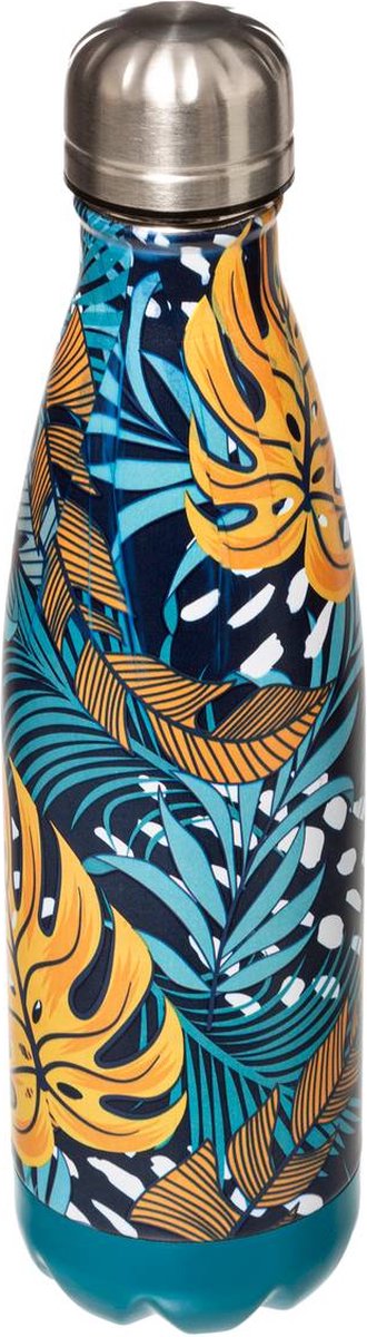 Thermosfles Jungle Turkoois / Geel Multicolour 500 ml