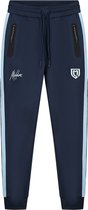 Pantalon de survêtement Malelions Sport Academy MS2-AW23-17-311 Grijs / Vert - XXL