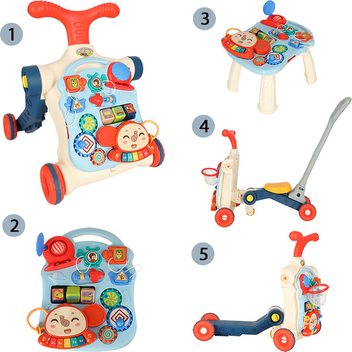 Trotteur - Jouets Éducatif Bébé - Bébé - Bébé - Apprendre et marcher -  Apprendre à