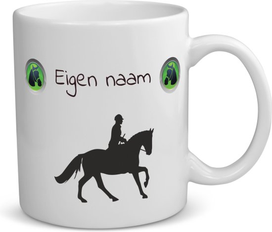 Équitation avec naam Mug avec impression - Équitation cadeau anniversaire  homme -... | bol