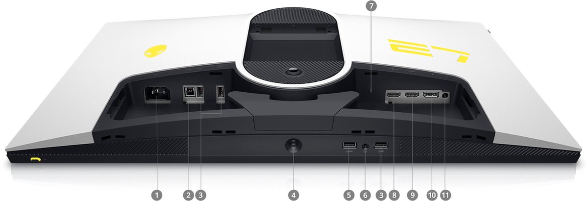 Alienware AW2723DF - QHD Nano IPS Gaming Monitor - 280hz - afbeelding 3