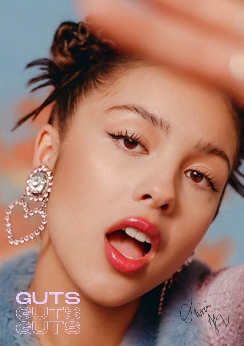 Olivia Rodrigo Poster - Kunst - Merch - Guts tour - Cadeau - Graphic - Sinterklaas - Topcadeau - Geschikt om in te lijsten - 60x42cm