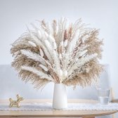 86PCS natuurlijk gedroogd pampasgras, Boho Home Decor boeket, Phragmites, gedroogde bloemen, boeket voor bruiloft bloemstukken, huisdecoraties