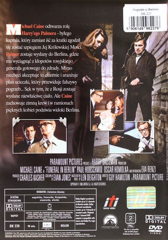 Funeral in Berlin [DVD] (Dvd), Paul Hubschmid Dvd's bol