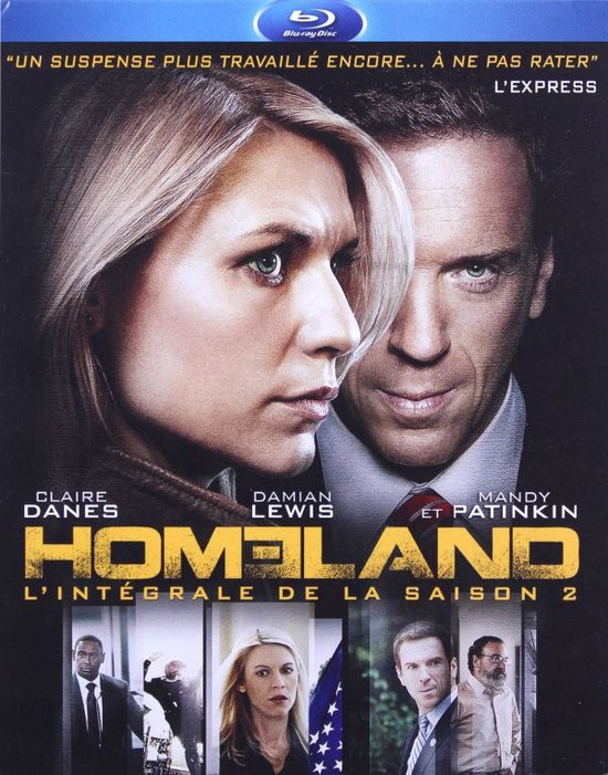 Blu-ray hoes Homeland Seizoen 2 met Claire Danes en Damian Lewis.