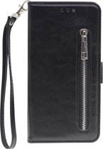 Shop4 - Geschikt voor iPhone 11 Pro Hoesje - Wallet Case Vintage Zwart