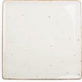 Bonbistro Plat bord 25.5x25.5cm ivoor Collect (Set van 6)