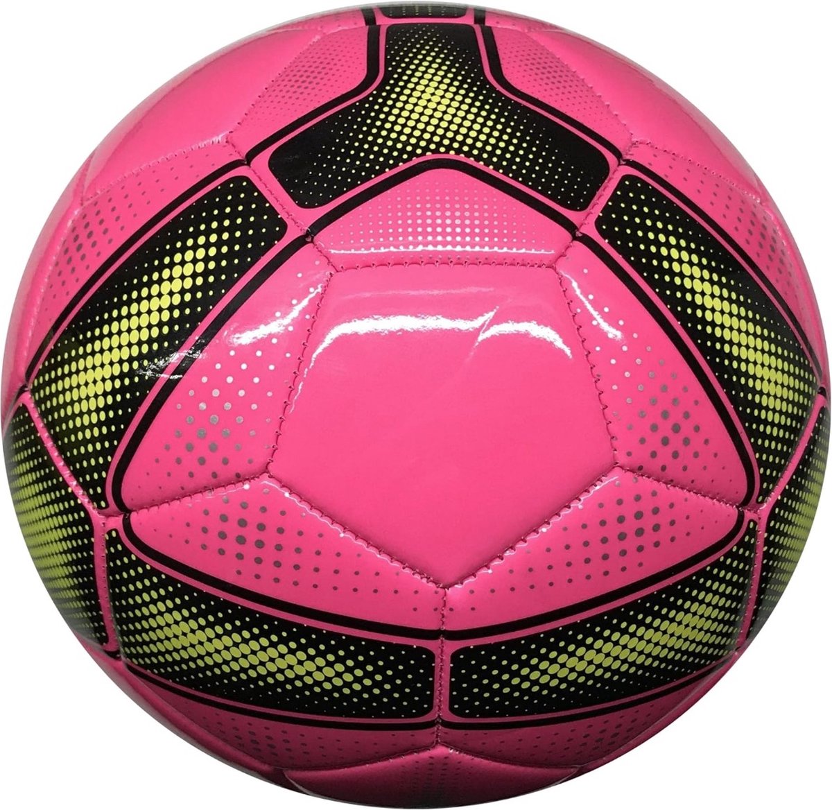 VIZARI CORDOBA Voetbal | Roze/Neon | Maat 4 | Unieke Grafische Ontwerpen | Voetballen voor Kinderen & Volwassenen | Verkrijgbaar in 5 Kleuren