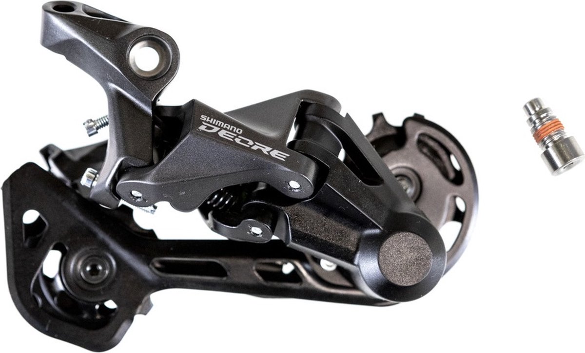Shimano Achterderailleur Deore Rd-m4120 10/11 Sp Staal/alu Zwart