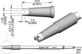 JBC C245 Cartridge Chip - Soldering en accessoires - CHIP Type - Cartridge - Tips Geschikt voor lange levensduur - Direct warmte -up - Uitstekende warmteoverdracht