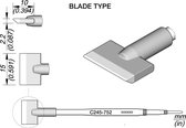 JBC C245 Cartridge Blade 15.0 - Soldering en accessoires - Cartridge Type - breed bereik - High Power Solidering