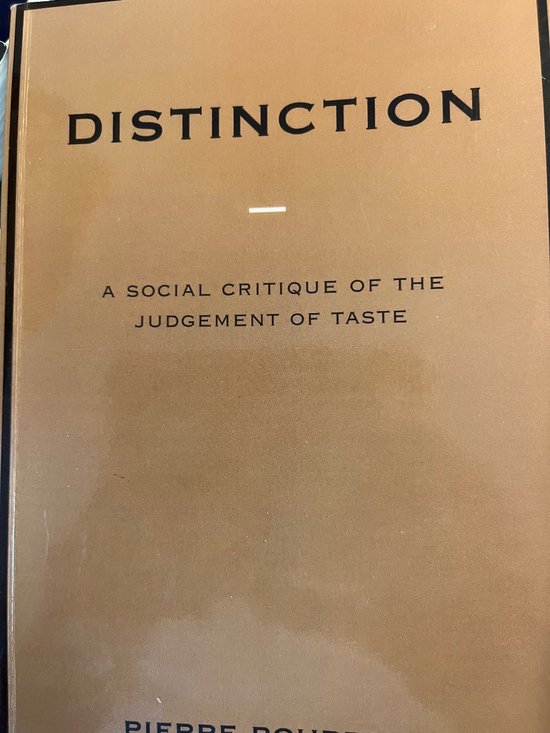 Distinction