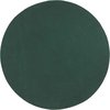 runder Teppich 150 cm, dunkelgrün, geflochtener Bettvorleger aus Baumwolle, Wendeteppich, handgewebter Retro-Teppich, grün