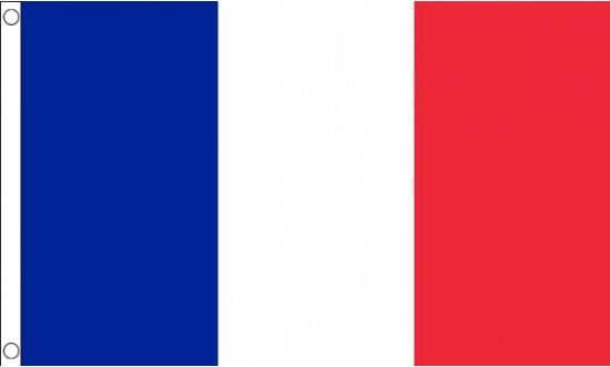 Mini supporters landen vlag Frankrijk 60 x 90 cm - Landen feestartikelen