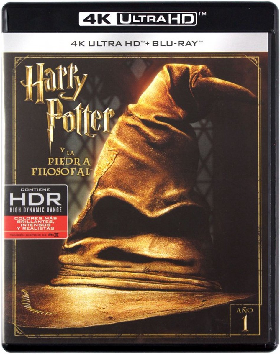 Harry Potter en de steen der wijzen [Blu-Ray 4K]+[Blu-Ray]-
