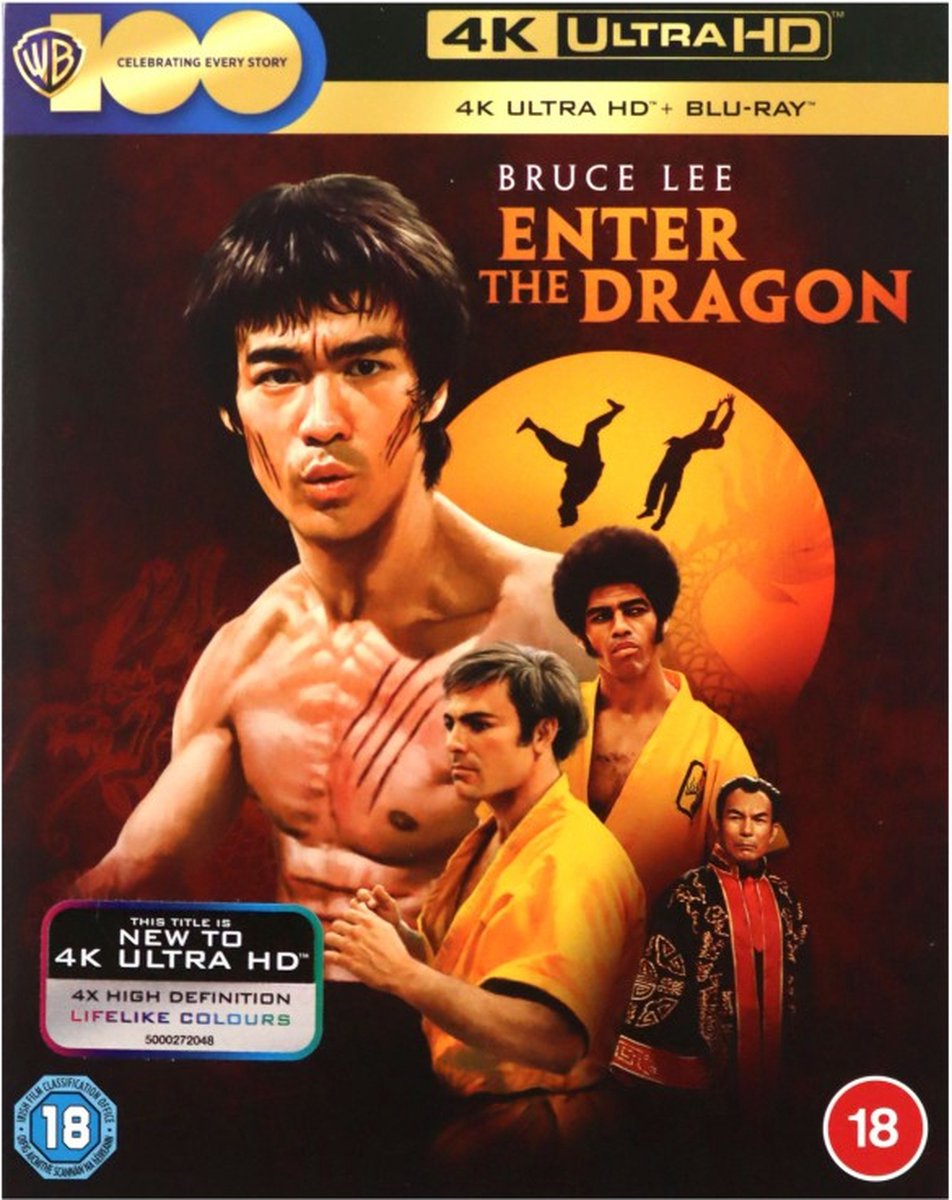 Enter the Dragon 50th Anniversary [4K Ultra HD] [1973] [Blu-ray] [2023] [Region Free]-