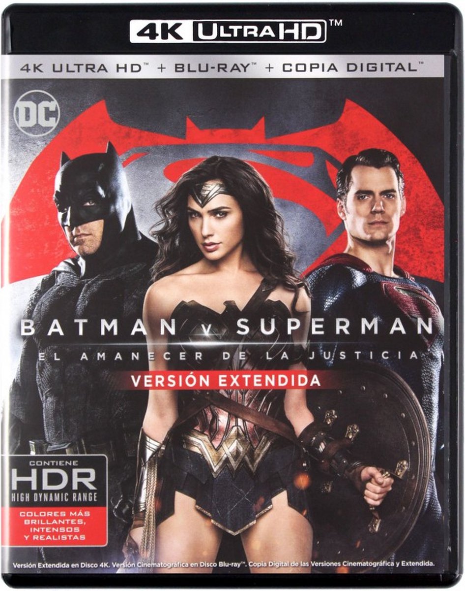 Batman v Superman: Dawn of Justice [Blu-Ray 4K]+[Blu-Ray]-