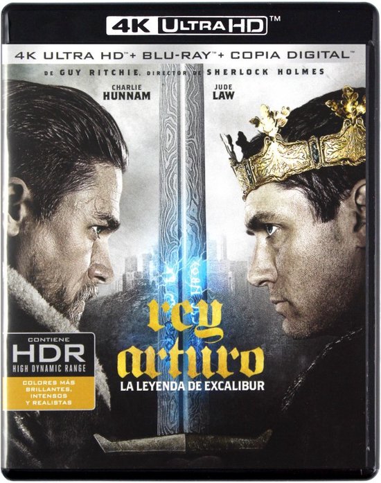 King Arthur: Legend of the Sword [Blu-Ray 4K]+[Blu-Ray]