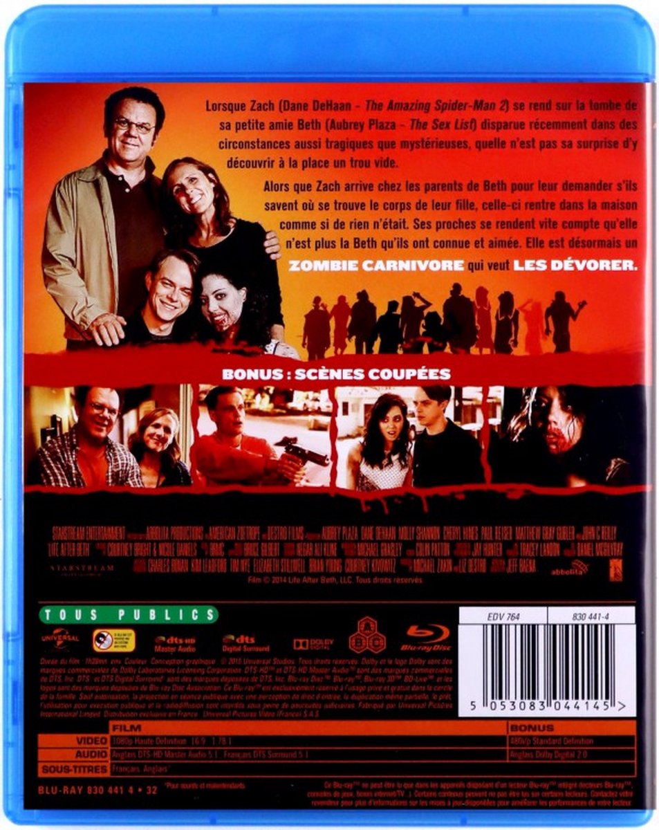 Life After Beth [Blu-Ray] (Blu-ray), Aubrey Plaza Dvd's bol