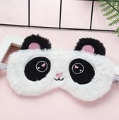 Masque de sommeil panda masque pour les yeux panda en peluche enfants