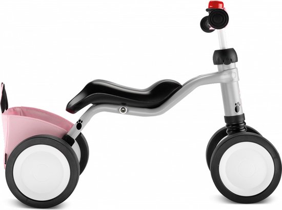 PUKY WUTSCH LOOPFIETS VOOR KINDEREN VANAF 1,5 JAAR IN ZILVER EN ROZE van Puky — afbeelding 3