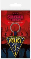 Stranger Things - Hawkins Police - Porte-clés - Tissu