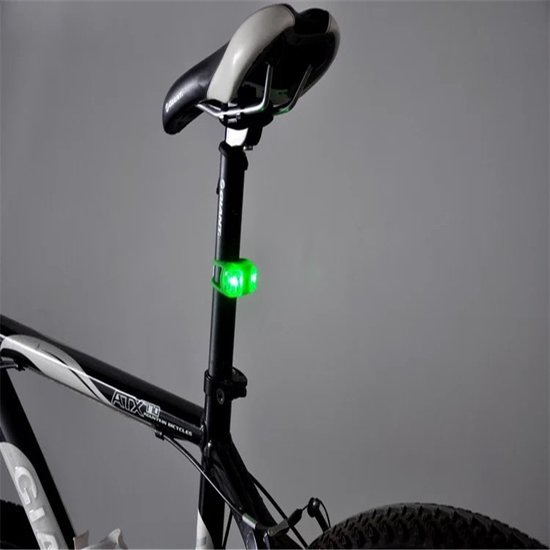 hbs HL-009-Green - LED Fietsverlichting Set - Groen — afbeelding 5