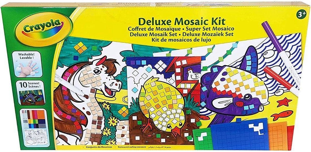 Crayola - Moza�ek Set - Activiteiten voor kinderen - Crayola Kit