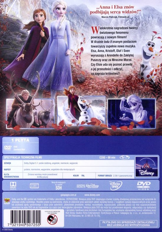 La Reine des Neiges 2 [DVD] (DVD), Idina Menzel | DVD | bol