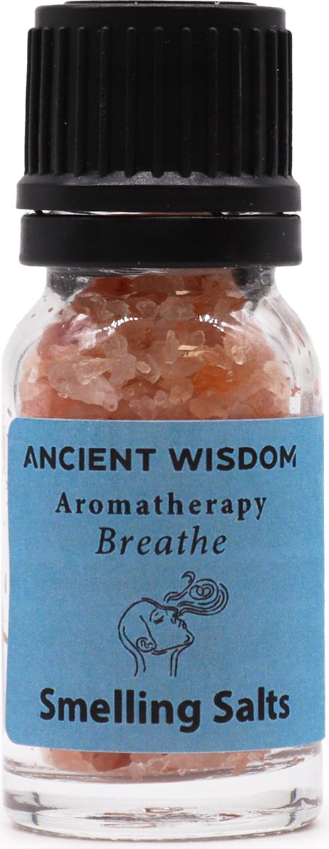 Goedkoopste Aromatherapie Geurzout - Ademen - Himlayazout, Kamfer, Kruidnagel, Eucalyptus, Pepermunt & Rozemarijn - Reuk Zout