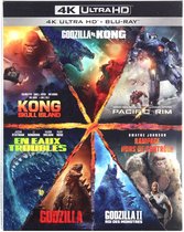 Godzilla / Godzilla: King of the Monsters / Kong: Skull Island / Godzilla vs. Kong / Pacific Rim / Rampage / The Meg [BOX] [7xBlu-Ray 4K]+[7xBlu-Ray]