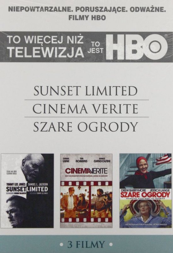 To jest HBO 1: Sunset Limited / Cinema Verite / Szare ogrody [3DVD]