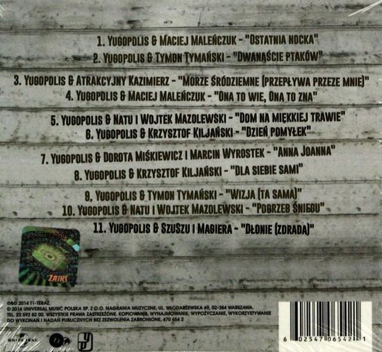 Yugopolis: Yugopolis 2 (Reedycja) [CD], Yugopolis | Muziek | bol