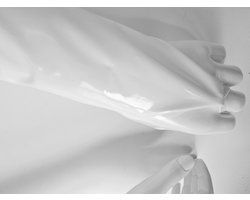 LATEX Handschoen Sexy lange Datex Handschoenen Wit lange lak handschoen Glans Lakleer SM Gogo dancing dans accessoiren