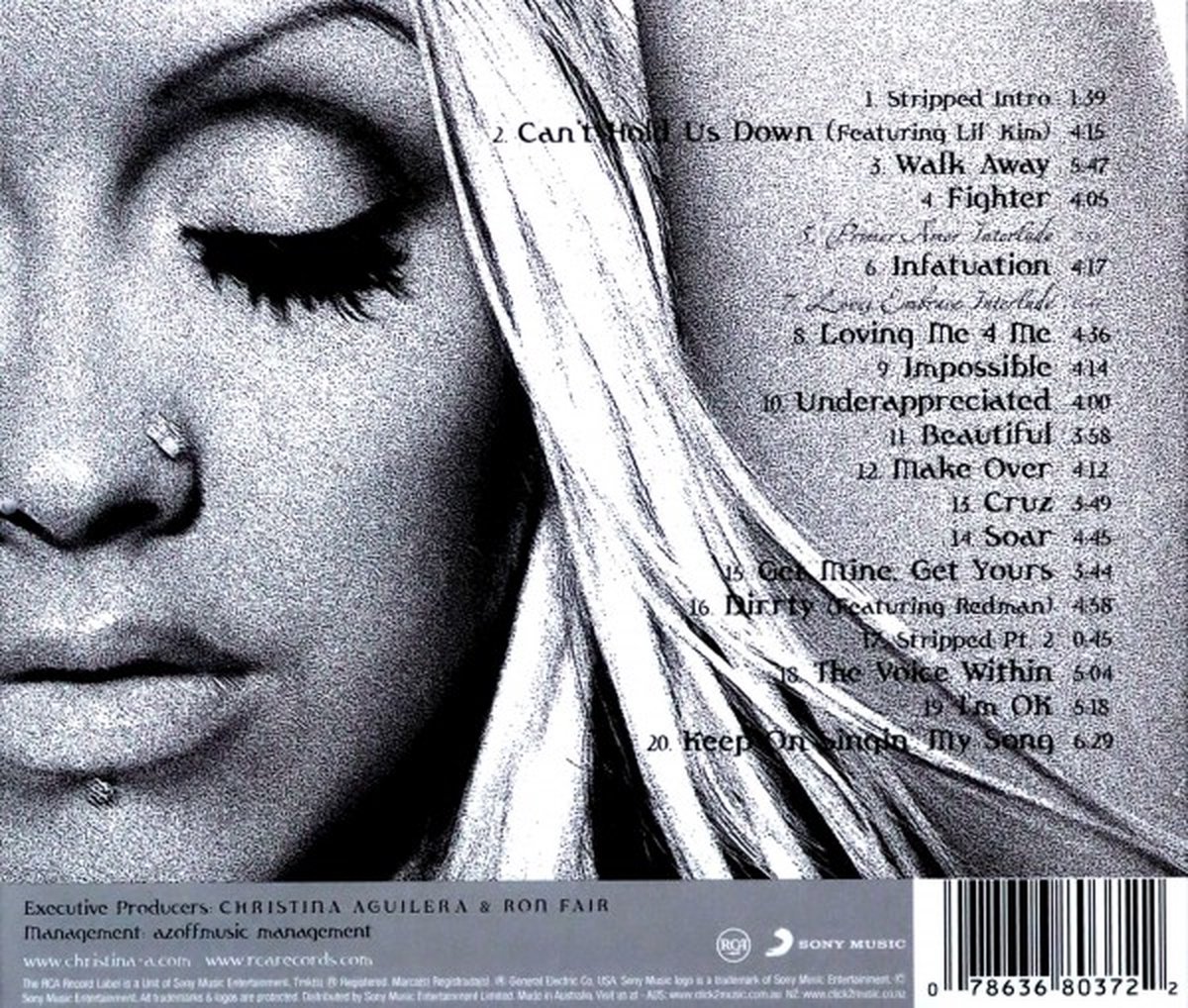 Christina Aguilera Stripped - CD album | bol