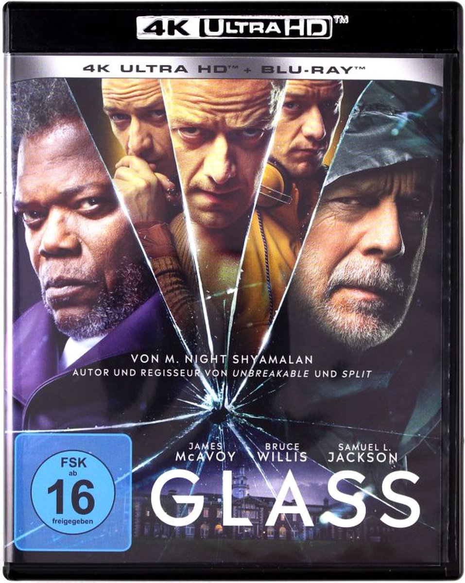 Glass [Blu-Ray 4K]+[Blu-Ray]-