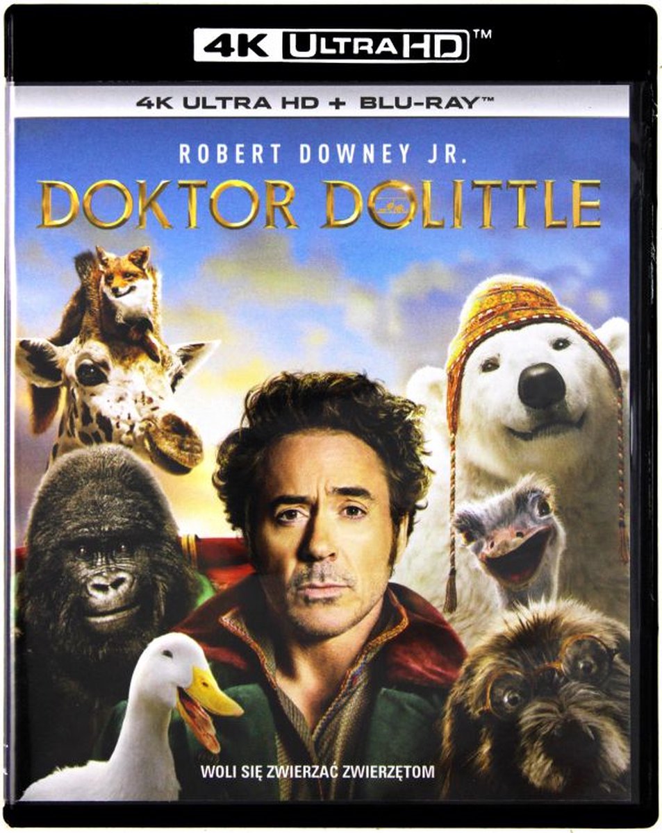 Dolittle [Blu-Ray 4K]+[Blu-Ray]-