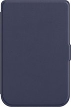 Shop4 - Geschikt voor PocketBook Touch Lux 5 Hoes - Book Cover Donker Blauw
