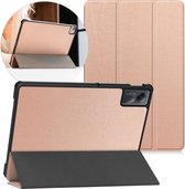 Étui pour tablette Xiaomi Redmi Pad SE - Bookcase à trois volets iMoshion - Or rose