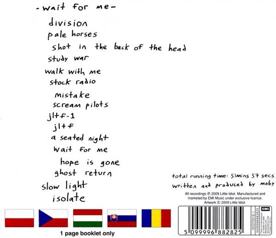 Moby: Wait For Me (Ee Version) [CD]