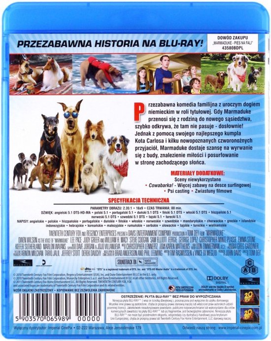Marmaduke [BluRay] (Bluray), Lopez Dvd's