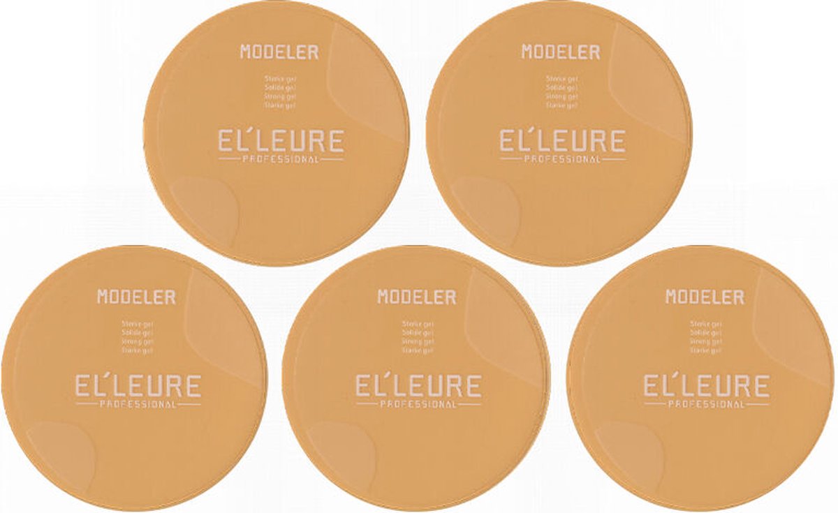 10x Elleure Modeler Sterke Gel 100ml